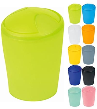 Kantelbak 5L Groen voor Badkamer - Vuilnisemmer voor Perfecte Hygiëne