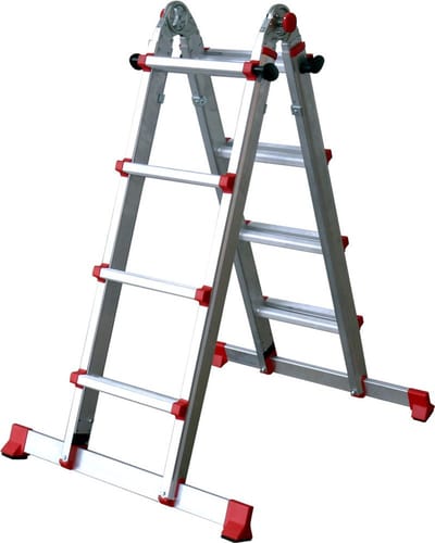 Kelfort Telescopische Vouwladder 4x4 Aluminium - 1518858