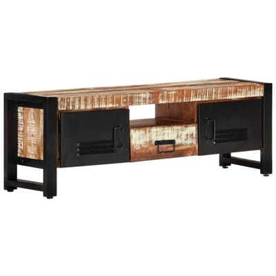 vidaXL - Tv-meubel - 120x30x40 - cm - massief - gerecycled - hout