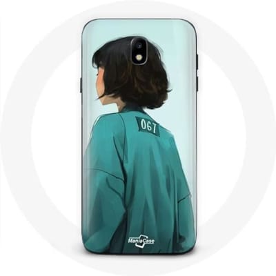 Samsung Galaxy J3 2017 hoesje Inktvis Game Kang Sae Byeok Nummer 067 art
