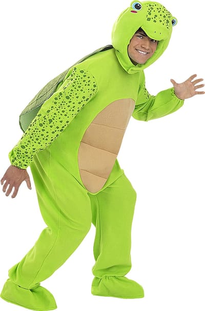 FUNIDELIA Schildpad Kostuum voor volwassenen - Maat: S - M