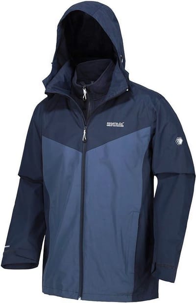 Regatta Heren Telmar 3-in-1 Jas Nightfall / Brunswick Maat M