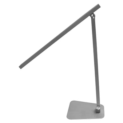 Avide LED Bureaulamp Dimbaar 8W - Met USB Opladen - 5 Lichttemperaturen - Vouwbaar - 330 lumen - Grijs