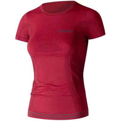 Dames-T-shirt met ronde hals Lenz Merino 6.0