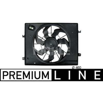 Koelventilatorwiel, motorkoeling MAHLE CFF 256 000P