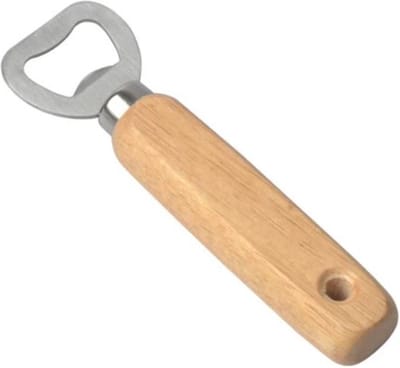 10 Stuks Houten flesopener - Promopack - Ideaal gadget als bedankje of relatiegeschenk - Eventueel te personaliseren/graveren