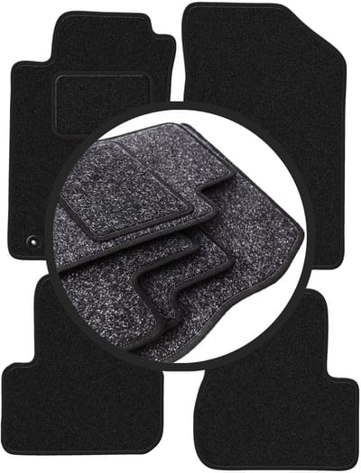 ANTHRA automatten voor: Peugeot 206 hatchback, SW, stationwagen, CC, cabrio (1998-2010)