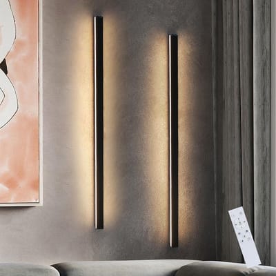 NETTLIFE plafondlamp - zwart - modern - 60 cm - 21 W - Up Down - binnenwandverlichting