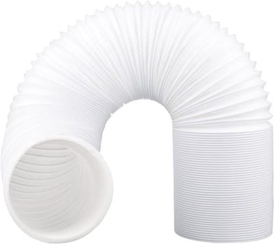 Airco Afvoerslang - Flexibele afvoerslang voor airconditioning - Universele mobiele airco slang - 13 cm diameter - 200 cm lengte - Uittrekbaar & Duurzaam - Eenvoudige Installatie - Geschikt voor Mobiele Airco’s - Installeer met de klok mee