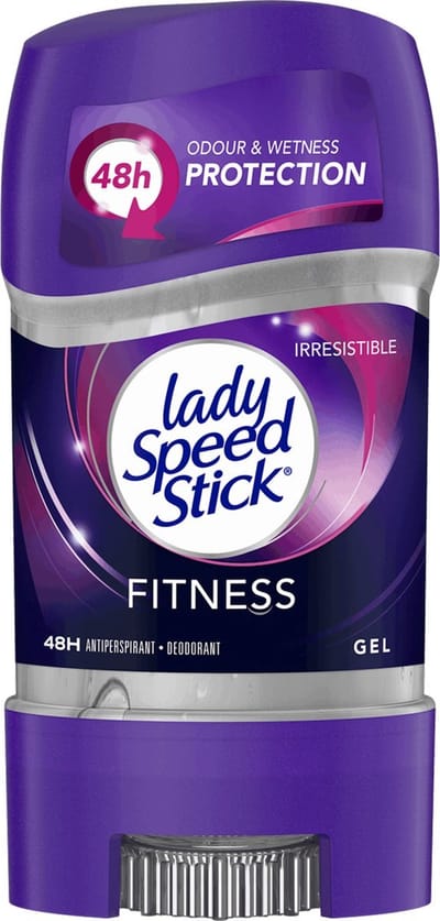 Lady Speed Stick Fitness Deodorant Gel - Powerboost voor Actieve Dames - 24uur Frisheid Gegarandeerd - 65g