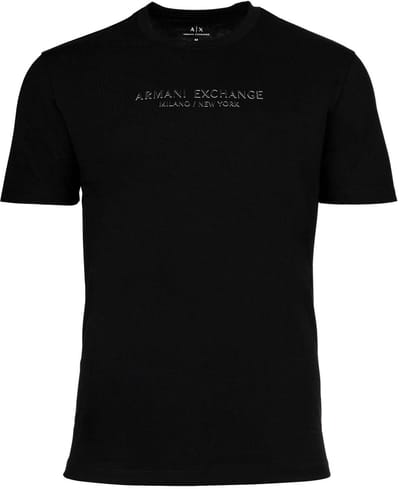 Armani Exchange T-shirt - black white