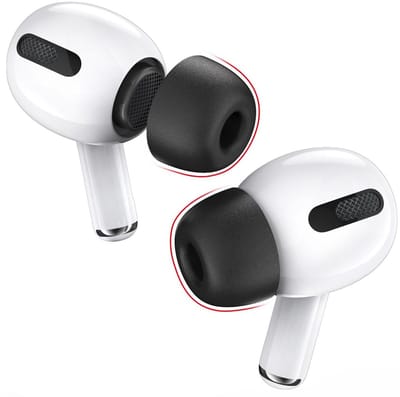 3 Pack Memory Foam Medium Dopjes Oordopjes Vervanging Tips Geschikt voor AirPods Pro (1e & 2e Generatie)