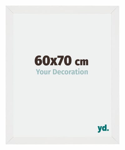 Your Decoration - Fotolijst 60x70 cm - MDF - Wit Hoogglans - Mura