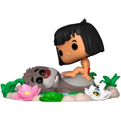 Beeldje Funko Pop Moment Disney El Libro de la Selva Baloo & Mowgli