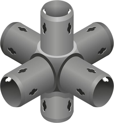 Quadro 6-way connector