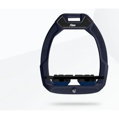 Veiligheidssportzwepen Plat Grip Aluminium/Zwart/Marine Flex-On Safe-On