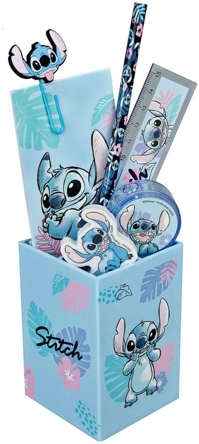 Undercover Stitch bureauset - 7-delig - bureau accessoires voor kinderen.