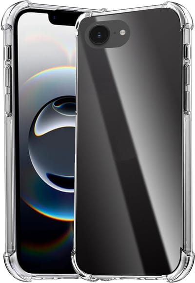 Hoesje geschikt voor iPhone 16e - Shockproof Transparant Back Cover Case