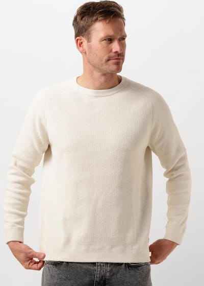 Dstrezzed Njord Crew Truien & Vesten Heren - Sweater - Hoodie - Vest- Zand - Maat XL