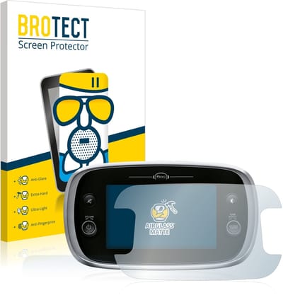 BROTECT - Screenprotector voor Fiat 500X Uconnect 7" - Folie Beschermfolie Beschermglas matte