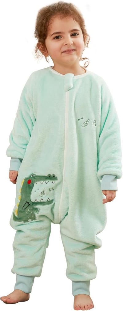 Baby Slaapzak met Voetjes Winter Warm en Veilig
