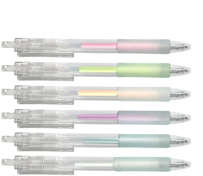 Plakstift set - Lijmpennen - Hobby en knutselen - Fijne punt controle - 6 stuks - Niet gespecificeerd