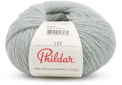Phildar - Pur Cachemire - Ultrazachte Premium Garen - 100% Kasjmier - Kleur : Opaline