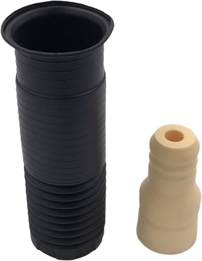 Schokdemper Rubber Set - Ophanging Bescherming - Voertuig Onderhoud - Hoogwaardig Duurzaam Rubber - 1 Stuks - Zwart
