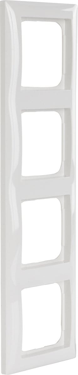 Busch-Jaeger afdekraam - 4 voudig - Serie Balance - Polarwit