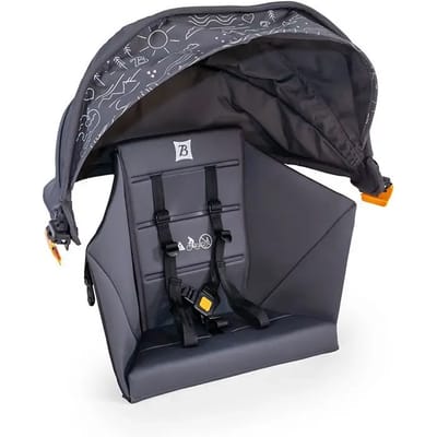 Kinder stoel voor aanhangwagen en baby parasol Burley Hopper