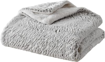 Plaids Cocooning - fleece deken - plaid - Nougatine - Superzachte fleece - 200 cm x 150 cm