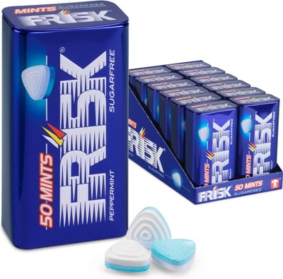 Frisk XL Peppermint - Frismakers - Suikervrij - 1x12stuks
