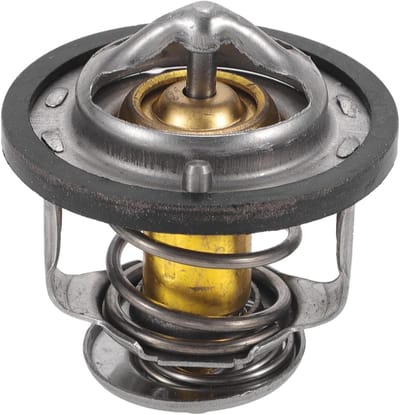 Thermostaat Motor - Koelvloeistof Thermostaat - Motor Koelen - Duurzaam Metaal - 1 Stuk - Zilverkleurig