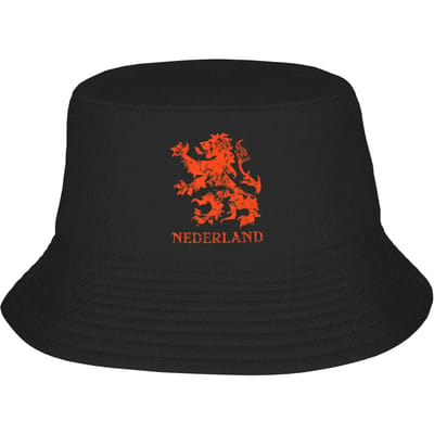 Nederland Bucket Hoed Voor Unisex Vissershoeden Koreaanse Strand Reizen Petten Persoonlijkheid Streetwear Custom Diy Zon Hoeden One Size