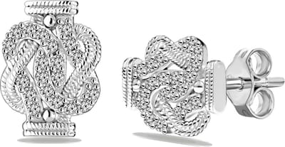 Juwelier Zwartevalk - Zilveren mattenklopper oorbellen - 22.213-2