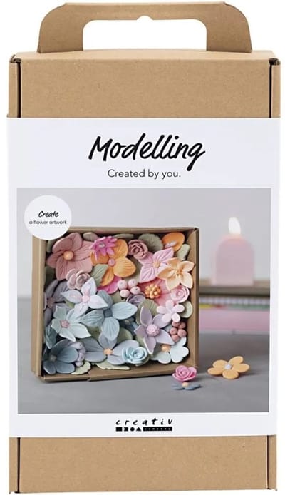 CC Hobbyset Boetseren Bloemen Pastelkleuren