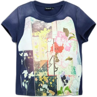 T-shirt dames Desigual Airy