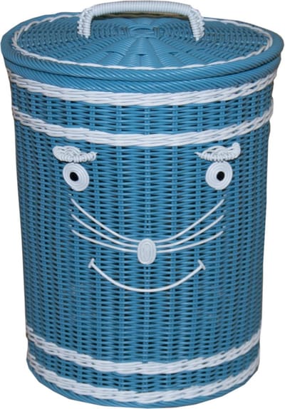 Opbergmand rond Blauw