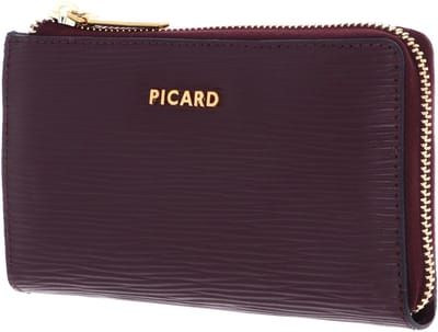 PICARD Leren portemonnee Calais 1 Wallet Vino (rood)paars