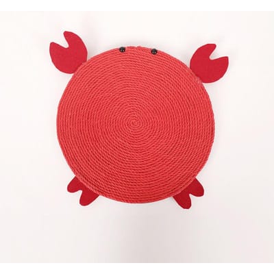 Huisdierspeelgoed Sisal Kattenkrabplank Anti-kattenkrabplank Niet-schurend Multi-stijl Kattenkrabmat Schattig 44.5*35.5cm
