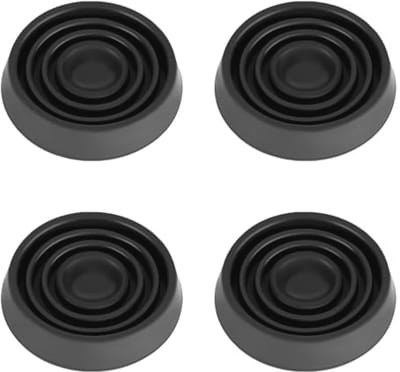 Antislip Zwenkbekers 1,5 x 1,5 cm - Ronde Vloerbeschermers voor Meubels - Set van 4 Stuks