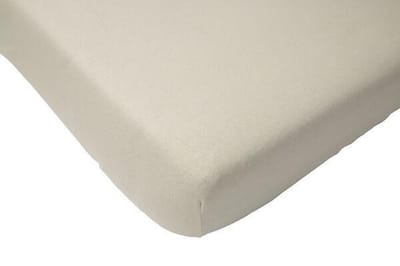 Jollein - Baby Hoeslaken Wieg Jersey (Wit) - Katoen - Hoeslaken Wieg - 50x90cm