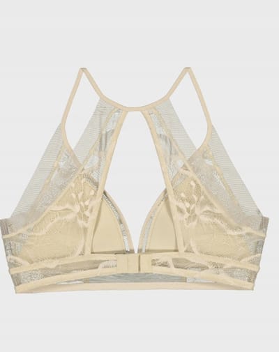 Calvin Klein - Dames Bh - Beige - Maat S - Zacht