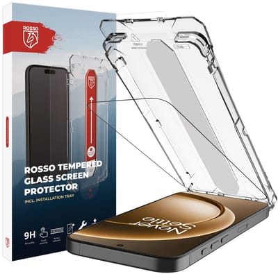 Rosso Screenprotector Geschikt voor OnePlus 15 | 9H Tempered Glass | Beschermglas | Case Friendly | Met Installatietray | Geen luchtbellen & stof | Eenvoudige montage