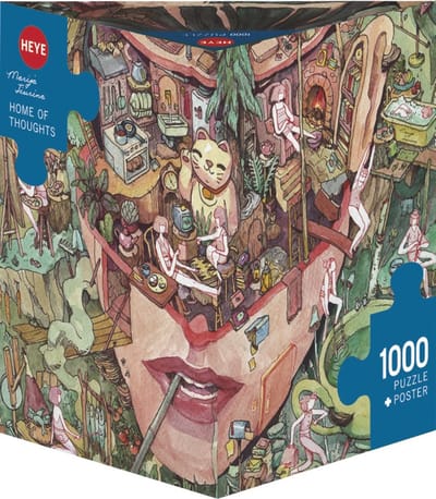 Heye legpuzzel Home of Thoughts 1000 stukjes puzzel speelgoed.
