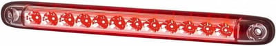 LED achterlicht - remlicht - 25cm - transparant