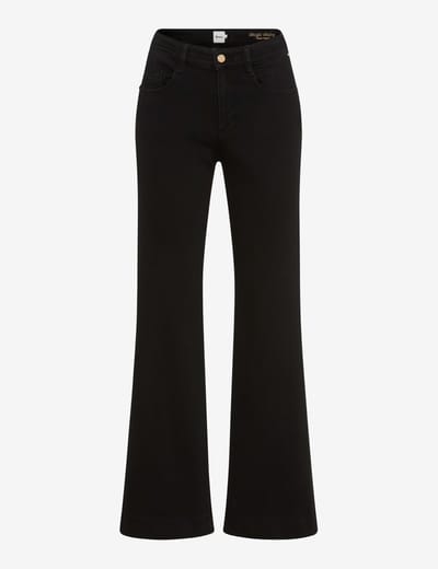 Brax Dames Jeans  Style MAINE CLEAN BLACK BLACK, denim zwart, maat 34