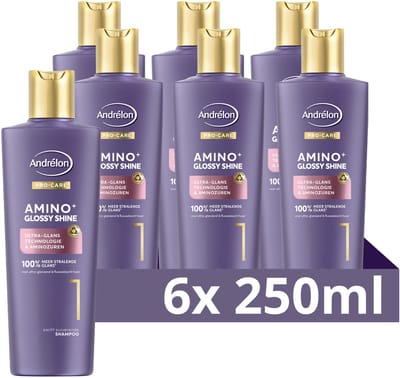 Andrelon - PRO CARE - Amino+ Glossy Shine - Shampoo - 250ml