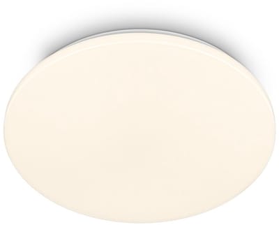 BRILONER Mojo – Badkamerverlichting – LED Plafondlamp voor badkamer – met warm wit licht – Ø30,5 cm – wit