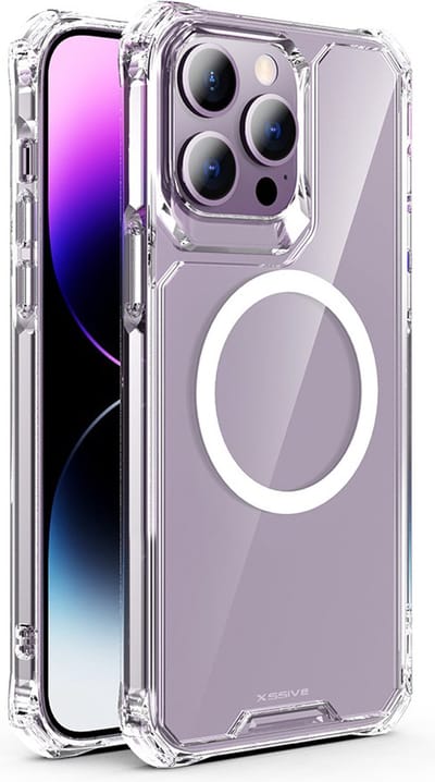 Multimedia & Accessoires Magsafe TPU Back Cover Case Hoesje geschikt voor Apple iPhone 15 Pro Max – Transparant – Zachte Plastic - Siliconen – Harde Plastic – Soft Case – Flexibel